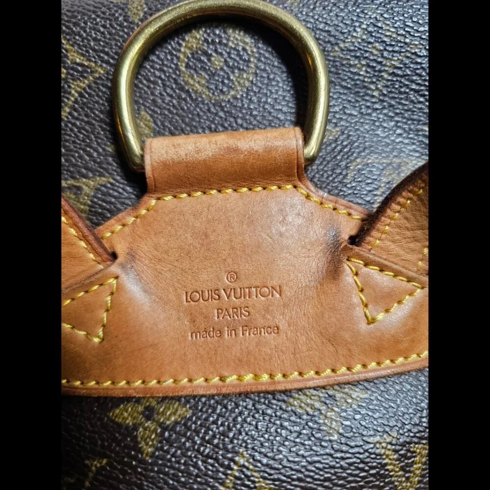 Louis Vuitton Vintage Montsouris Backpack Monogram Canvas MM - Picture 10 of 10